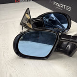 95-99 BMW E36 M3 Coupe Side Mirrors Pair Cosmos Black