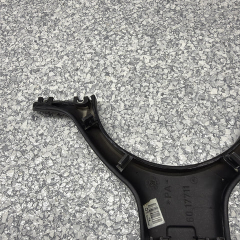 NEW 01-06 BMW E46 M3 Lower Steering Wheel Trim Cover Plate Leather