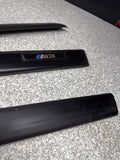 1992-1998 BMW E36 M3 Sedan Black Door Mouldings Trims OEM