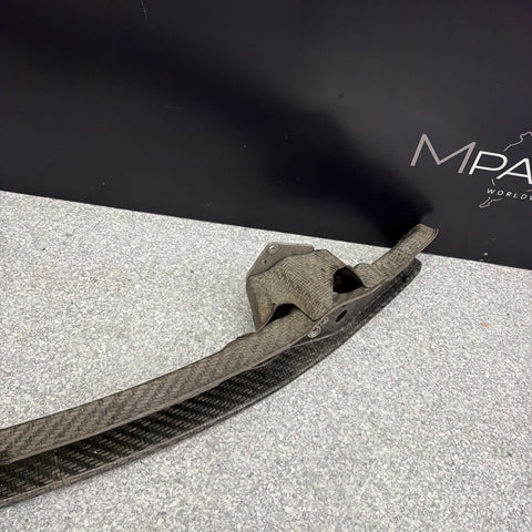 01-06 BMW E46 M3 Front Bumper Rebar Reinforcement Beam *Cracked*
