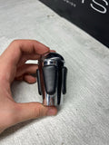 2004-2006 BMW E46 M3 SMG GEAR SHIFT KNOB NAPPA LEATHER CHROME OEM