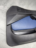 96-02 BMW Z3 M Z3M Front Passenger Right Door Card Panel Cover Trim Estoril Blue