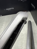 01-06 BMW E46 M3 Brushed Aluminum/Grey Door Trim Armrests Front