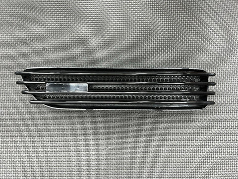 01-06 BMW E46 M3 BLACK Left Driver Fender Vent Grille Grills Trim NO EMBLEM