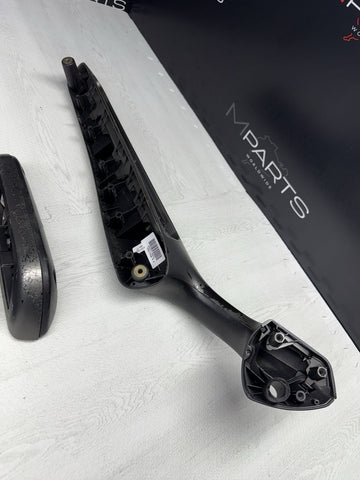 01-06 BMW E46 M3 Convertible Interior Armrests Trim Set Titan Shadow Grey