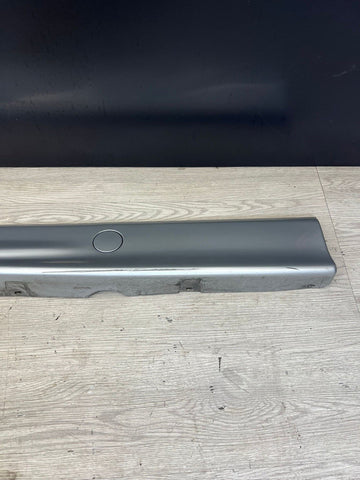 94-99 BMW E36 M3 RIGHT PASSENGER SIDE SKIRT ROCKER MOLDING ARCTIC SILVER
