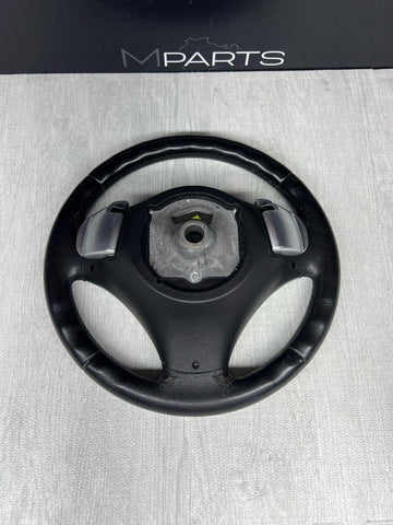 07-13 BMW E90 E92 E93 E87 328i 335 Sport Leather Steering Wheel Automatic