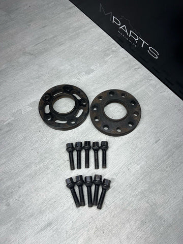 20MM Spacers + Extended Bolts PAIR 5x120 BMW E SERIES RENNSPORT