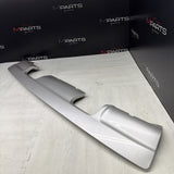 01-06 BMW E46 M3 Rear Bumper Lower Lip Diffuser Trim Panel OEM Titan Silver