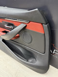 15-20 BMW F82 F83 M4 Front Left Driver Leather Door Card Panel Sahkir Orange