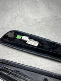 01-06 BMW E46 M3 Convertible Door Arm Rest Armrest Pads Black *4 Broken Tabs