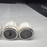 BMW Z3M Coupe Roadster Center Console Voltage Clock Oil Gauge Set 98-00 OEM