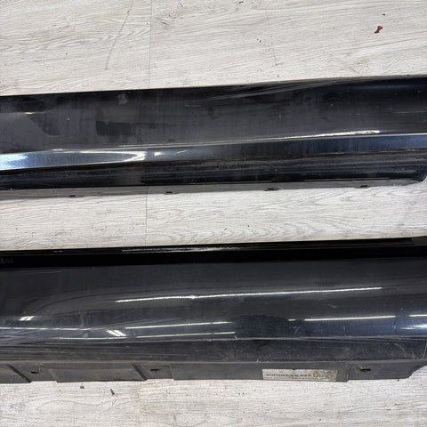 08-13 BMW E92 E93 M3 OEM Right Left Passenger Side Skirt Rocker Panels Black