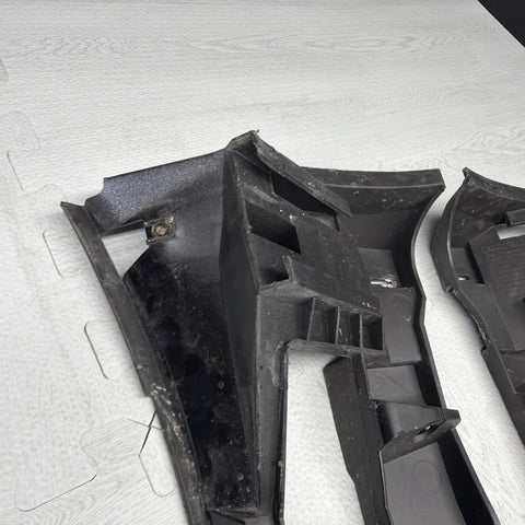 01-06 BMW E46 M3 FRONT BUMPER COVER GUARDS BRACKETS 2695247