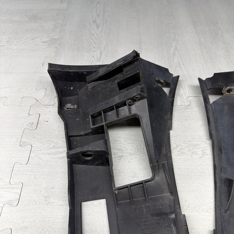 01-06 BMW E46 M3 FRONT BUMPER COVER GUARDS BRACKETS 2695247