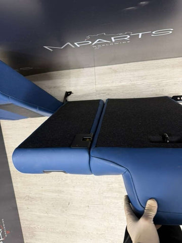 21-26 BMW G82 M4 Coupe Interior Rear Back Seat Back Rest Seats Fjords Blue