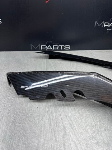 Carbon Fiber M Performance Front Bumper Lip 21-26 BMW G80 G82 G83 M3 M4 *Cracked