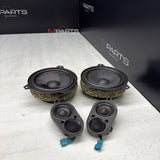 00-06 BMW E46 325 330 M3 Front Door / Rear Deck BSW Bavsound Speaker Tweeters
