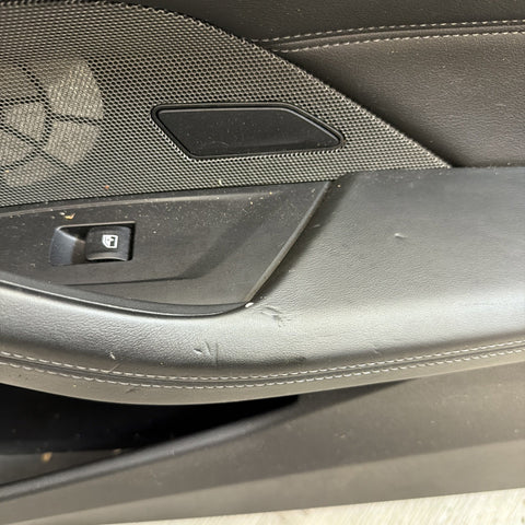 BMW 21-25 G82 G83 M4 Front Right Passenger Side Door Panel Black *Notes*
