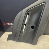 BMW E46 M3 01-06 Coupe Rear Left Door Cards Black Genuine 51437890743