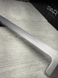 01-06 BMW E46 M3 Interior Center Radio Upper Dash Trim Brushed Aluminum *Tab