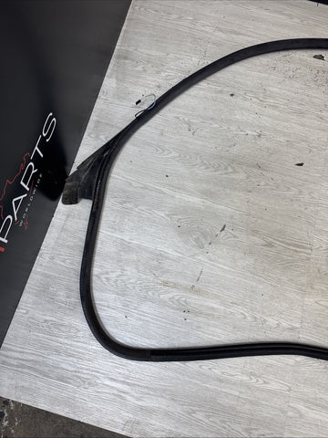 BMW E46 M3 01-06 Right Passenger Side Door Weather Strip Seal Black OEM *Notes*