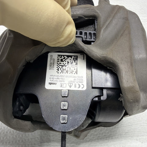 OEM BMW G80 M3 Competition Rear Left Driver Side Seatbelt Retractor M Stitch