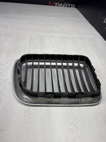 BMW 97-99 E36 M3 Front Kidney Grille Grill Chrome OEM Left Driver