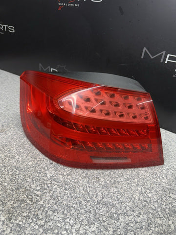 11-13 BMW OEM E93 335 M3 LCI Rear Left Driver Tail Light Side Stop Light Outer