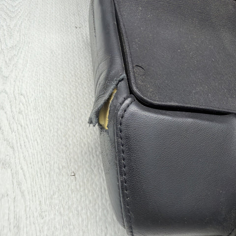 BMW E36 M3 Armrest Arm Rest Leather Black Center Console 95-99 OEM *TEAR*