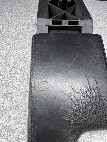 BMW E36 M3 Armrest Arm Rest Leather Black Center Console 95-99 OEM *Rip*