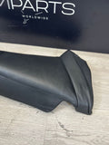 01-06 BMW E46 M3 Coupe Rear Left Driver Seat Bolster Cover Black