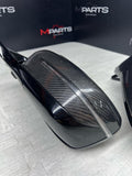 BMW 18-25 M850i 840i G14 G15 F91 F92 M8 Side View Mirrors OEM Carbon Fiber