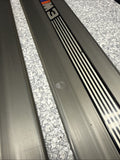 96-99 BMW E36 M3 Coupe / Convertible Door Sills Trims Pair Grey OEM