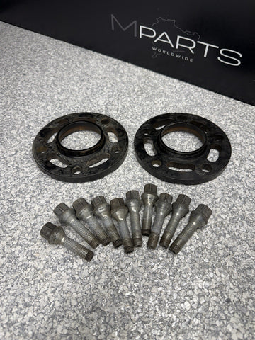 12.5MM Spacers + Extended Bolts PAIR 5x120 BMW Turner Motorsport
