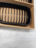 NEW BMW 97-99 E36 M3 Front Kidney Grilles Gloss Black Set