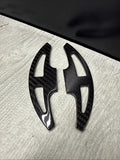 NEW 08-14 BMW E90 E92 E93 M3 X5M X6M DCT Paddle Shifters Levers Carbon Fiber