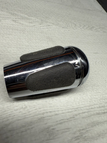 2004-2006 BMW E46 M3 SMG GEAR SHIFT KNOB NAPPA ALCANTARA CHROME OEM