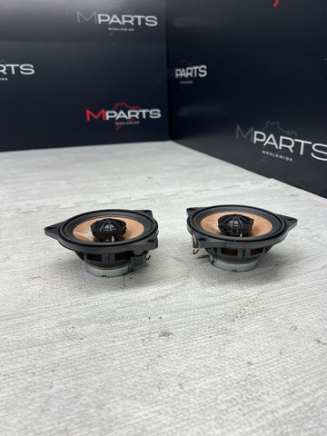 BMW E63 E92 335 650 M3 M5 M6 X5 Individual Audio Sound Speakers Coaxial Pair Oem