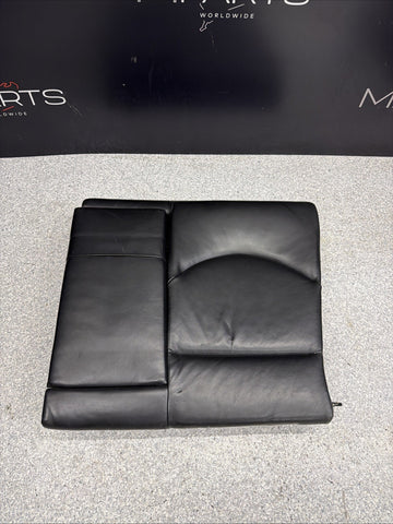 2001-2006 BMW E46 M3 COUPE REAR LEFT SEAT UPPER BACKREST LEATHER CUSHION BLACK