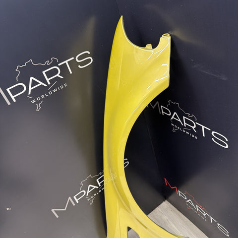 01-06 BMW E46 M3 Right Passenger Fender Phoenix Yellow