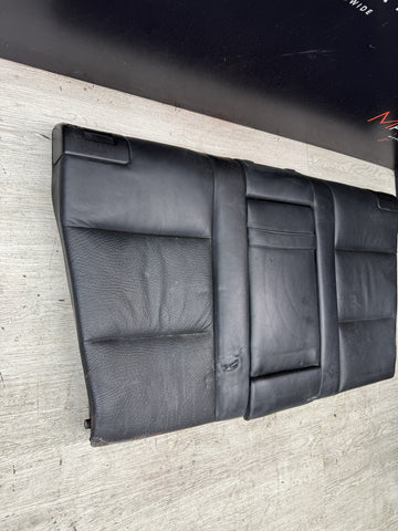 BMW 2000-2003 E39 M5 OEM INTERIOR LEATHER REAR SEATS FOLD DOWN BACK REST BLACK