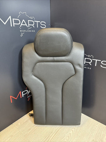 BMW F82 M4 Coupe 15-20 Right Rear Back Seat Black Leather Back Rest Backrest