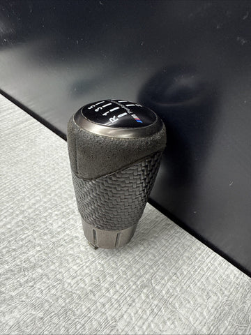 Genuine BMW Gear Shift Knob With Alcantara M PERFORMANCE 25112222534
