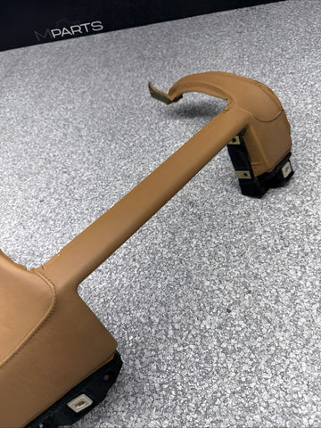 BMW E39 M5 LOWER CENTER DASH PANEL Caramel Leather