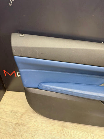 BMW 21-26 G82 G83 M4 Coupe Front Left Driver Side Door Panel Fjords Blue