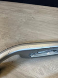 01-06 BMW OEM E46 M3 Silver Aluminum/Grey Bottom Vert Trims Armrests