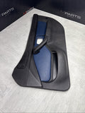 96-02 BMW Z3 M Z3M Front Passenger Right Door Card Panel Cover Trim Estoril Blue