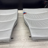 95-99 BMW E36 M3 Coupe Rear Folding Backrest Back Rest Seats Gray
