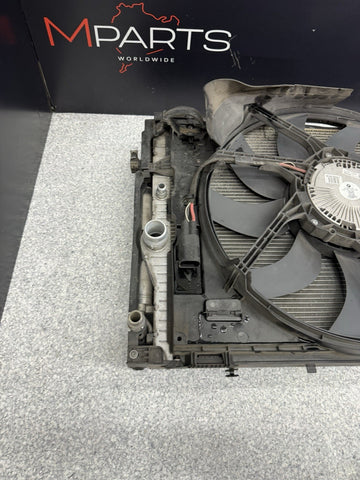 15-20 OEM BMW F80 F82 F83 M3 M4 Electric Radiator Cooling Fan w/Shroud